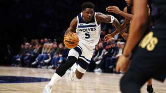 Anthony Edwards em jogo da NBA