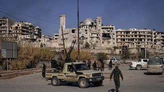 Destruição em Aleppo