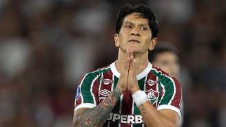 Cano durante jogo do Fluminense