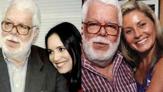 Manoel Carlos com Regina Duarte e Vera Fisher