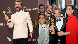 Veja os bastidores do filme brasileiro no Golden Globe