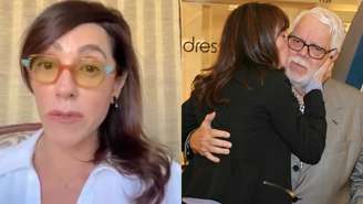 Christiane Torloni e Manoel Carlos (Reprodução/Instagram)