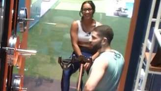 Marcelo e Maxine (Reprodução/Globo)