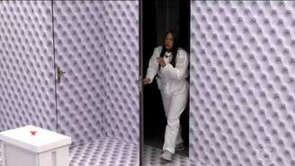 Quarto branco (Reprodução/Globo)