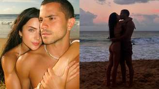 André Lamoglia surge em foto romântica ao lado de Jade Picon