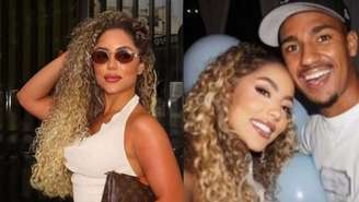 Influenciadora Camila Canuto e Jogador de futebol Samuel Lino