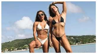 Lauana Prado e Tati Dias anunciaram separação recentemente