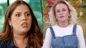 Tati Machado e Ana Maria Braga (Reprodução/ Youtube/ TV Globo)