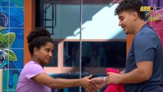 Milena e Pedro no 'BBB 26'