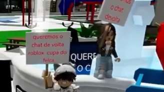 Usuários do Roblox se mobilizam contra mudanças envolvendo o uso do chat