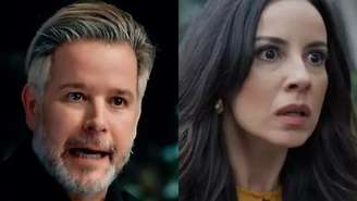 Ferette (Murilo Benício) e Zenilda (Andréia Horta) de Três Graças (Reprodução/TV Globo)