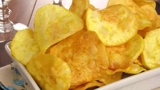 Chips de batata-doce: snack saudável para qualquer hora