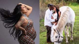 Adriana Muller e marido