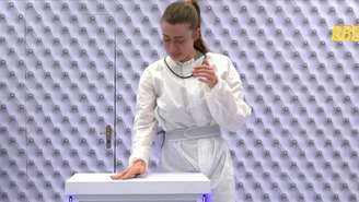 Elisa no Quarto Branco do 'BBB 26'