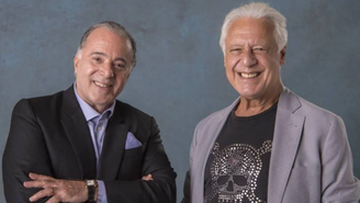 Tony Ramos e Antonio Fagundes (Divulgação/TV Globo)