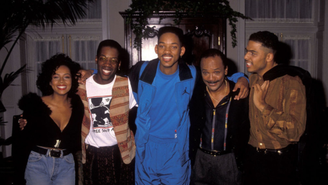 Elenco de 'Um Maluco no Pedaço' nos bastidores da série que foi ao ar entre 1990 e 1996