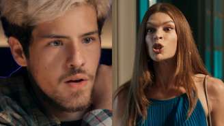 Raul (Paulo Mendes) e Arminda (Grazi Massafera) de Três Graças (Reprodução/TV Globo)