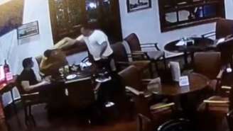 Câmera de segurança registrou discussão