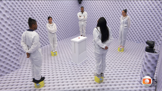 Competidores do quarto branco encaram prova de resistência