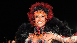 Sabrina Sato em ensaio técnico em São Paulo