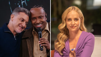 Madrinha? Entenda o motivo que faz Thiaguinho chamar Angélica por apelido inusitado / Reprodução: Instagram