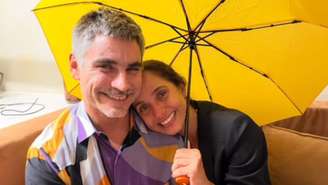 Camila Pitanga e Noivo