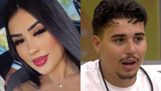 Rayne e o Pedro do 'BBB 26'