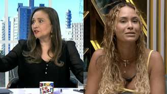 Sonia Abrão falou sobre Sarah Andrade, participante do BBB 26 (Reprodução/RedeTV!/TV Globo)