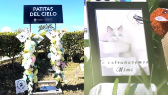 O espaço dedicado à despedida de pets foi construído no Cemitério Geral La Bermeja, em San Salvador, capital do país