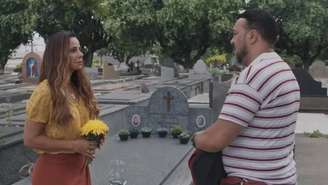 Consuelo (Viviane Araujo) e Misael (Belo) em 'Três Graças'