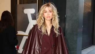 Jennette McCurdy chegando ao 'Good Morning America' nesta terça, 20 (Foto: Jason Howard/Bauer