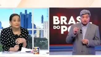 Sonia Abrão e José Luiz Datena