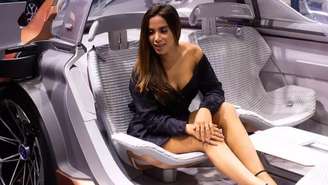 Anitta no Salão do Automóvel