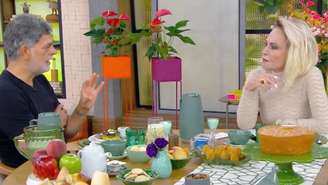 Du Moscovis e Ana Maria Braga no 'Mais Você'