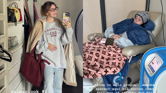 A influenciadora Bruna Furlan, neta do apresentador Carlos Alberto de Nóbrega, foi diagnosticada com câncer de mama no final do ano passado