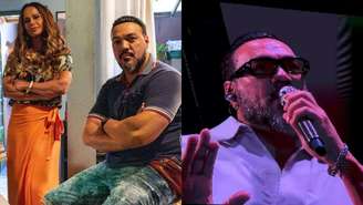 Consuelo (Viviane Araújo) e Misael (Belo) em Três Graças (Divulgação/TV Globo/Reprodução/Instagram)