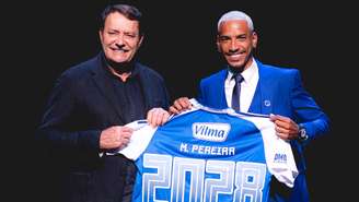 Matheus Pereira renovou seu contrato com o Cruzeiro até o final de 2028