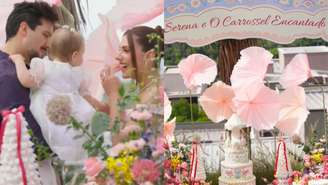 Luan Santana, Jade Magalhaes e Serena