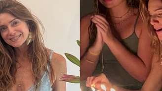 Leticia Spiller celebra aniversário da filha