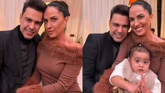 Graciele Lacerda mostra filha "atrapalhando" momento a sós com Zezé