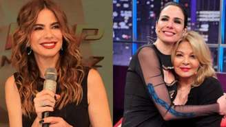 Luciana Gimenez e mãe, Vera Gimenez