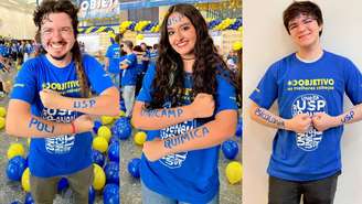 João Pedro, Lorena Martins e Gabriel Navarro foram aprovados na USP