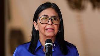 Delcy Rodríguez, presidente em exercício da Venezuela