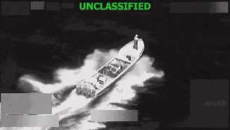 EUA afirmaram que barco era suspeito de "envolvimento em narcotráfico"