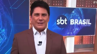 César Filho emociona ao público ao falar sobre novidade na família: 'Minha filha...' / Reprodução: SBT