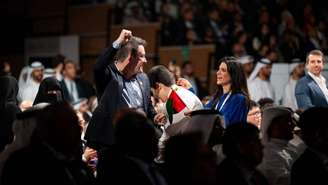 Ronaldo Cohin comemora vitória no Zayed Sustainability Prize –