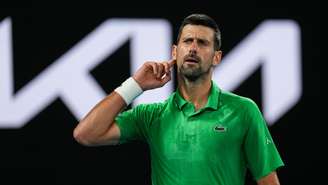 Djokovic em ação no Australian Open
