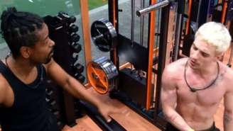 Leandro e Juliano discutem na academia