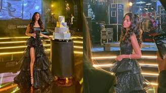 Look que Rayssa Leal utilizou na celebração do seu aniversário de 18 anos 