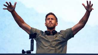 O DJ Calvin Harris em 2024